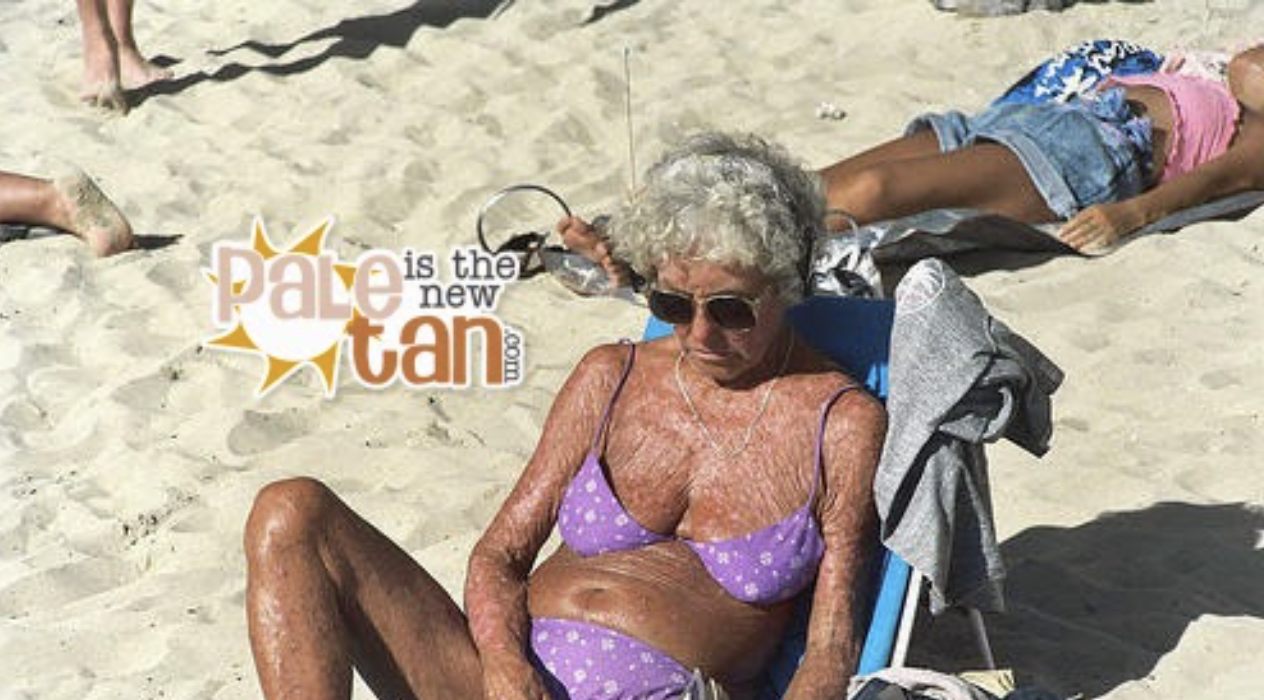 Sun tanning - Pate is the new tan